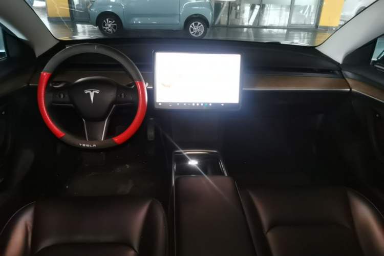 Used Tesla Model 3 2021 Revised Version Standard Range Rear-Wheel Drive Upgraded Edition 3D1 Center Console