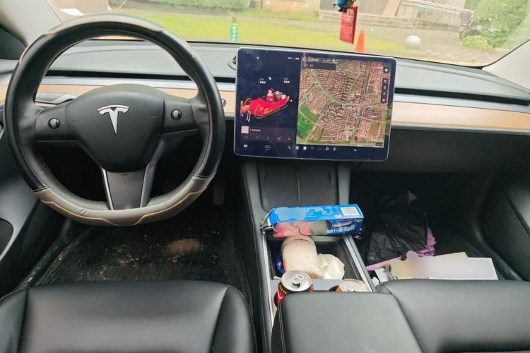 Used Tesla Model 3 2021 Standard Range Rear-Wheel Drive Upgraded Version 3D6 Center Console