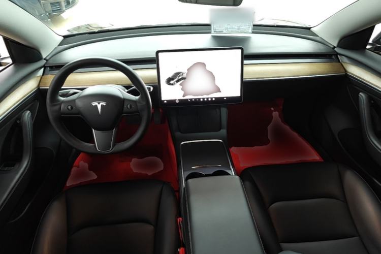 Used Tesla Model 3 2021 Revised Version Standard Range Rear-Wheel Drive Upgraded Edition 3D1 Center Console