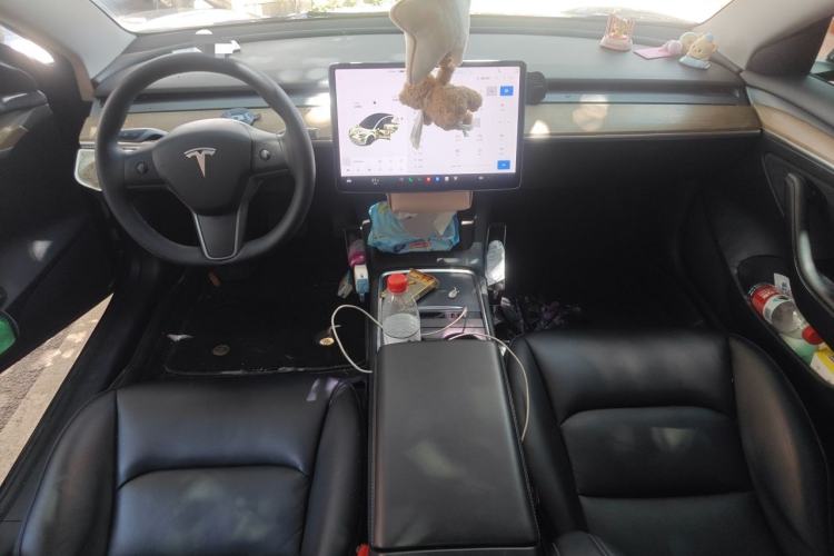 Used Tesla Model 3 2021 Standard Range Rear-Wheel Drive Upgraded Version 3D6 Center Console