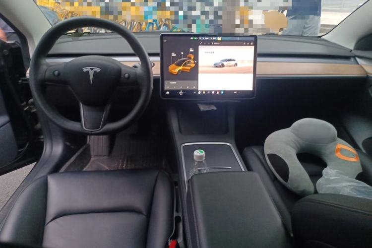 Used Tesla Model 3 2021 Revised Version Standard Range Rear-Wheel Drive Upgraded Edition 3D1 Center Console
