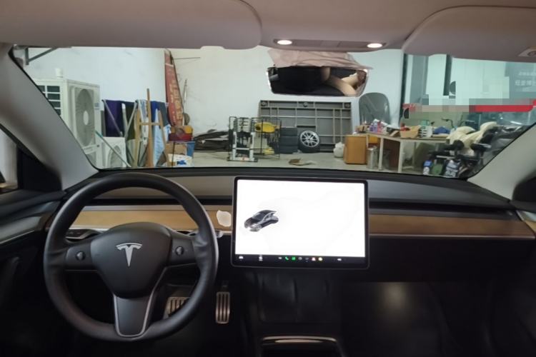 Used Tesla Model 3 2021 Performance High-Performance All-Wheel-Drive Version Center Console