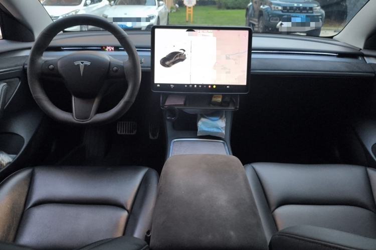 Used Tesla Model 3 2021 Revised Version Standard Range Rear-Wheel Drive Upgraded Edition 3D1 Center Console