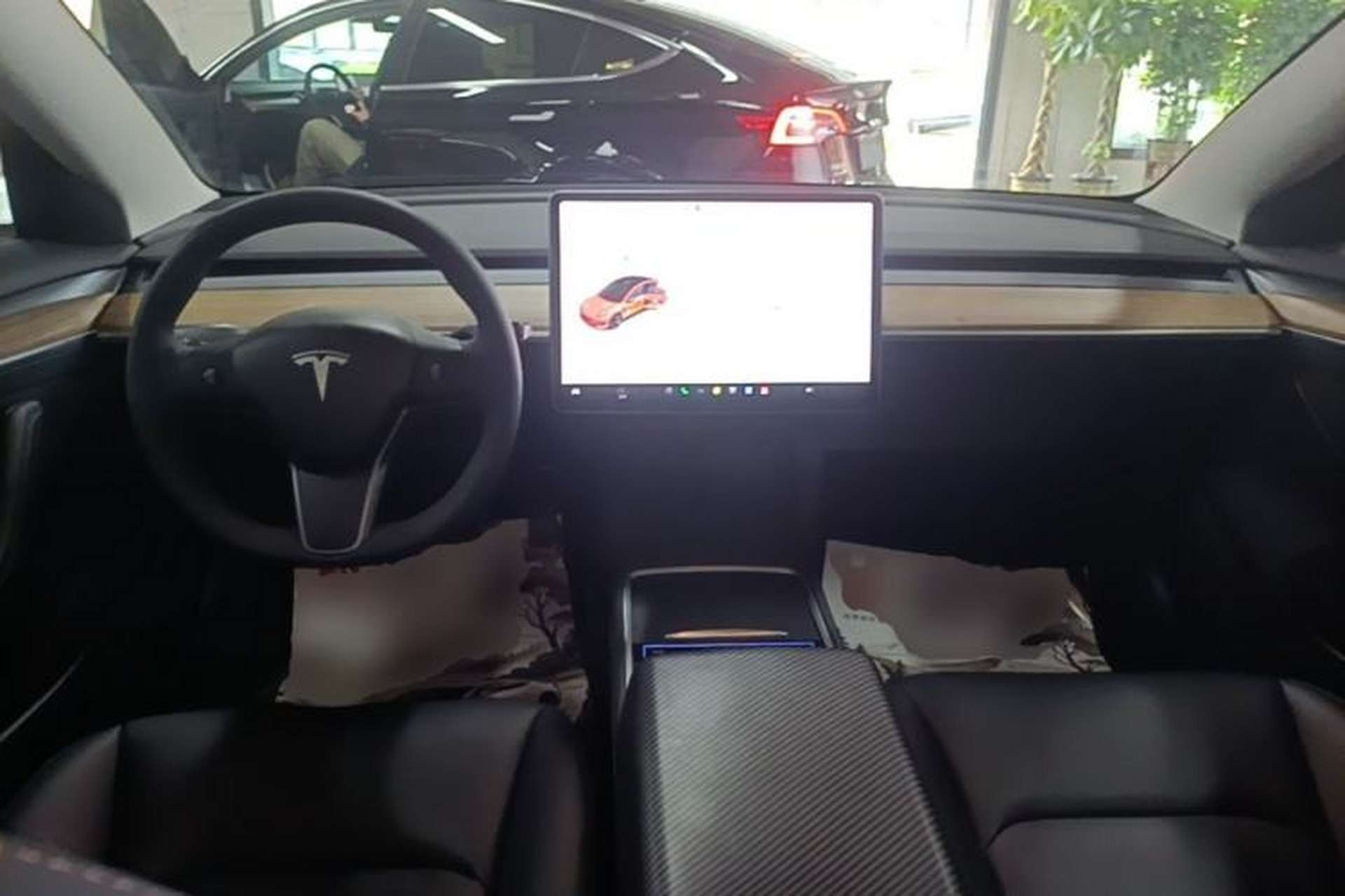 Used Tesla Model 3 2021 Standard Range Rear-Wheel Drive Upgraded Version 3D6 Center Console
