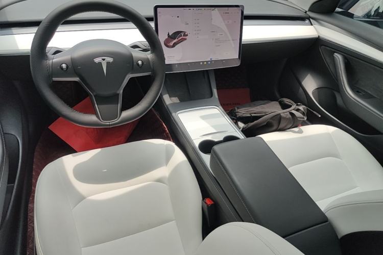 Used Tesla Model 3 2021 Revised Version Standard Range Rear-Wheel Drive Upgraded Edition 3D1 Center Console