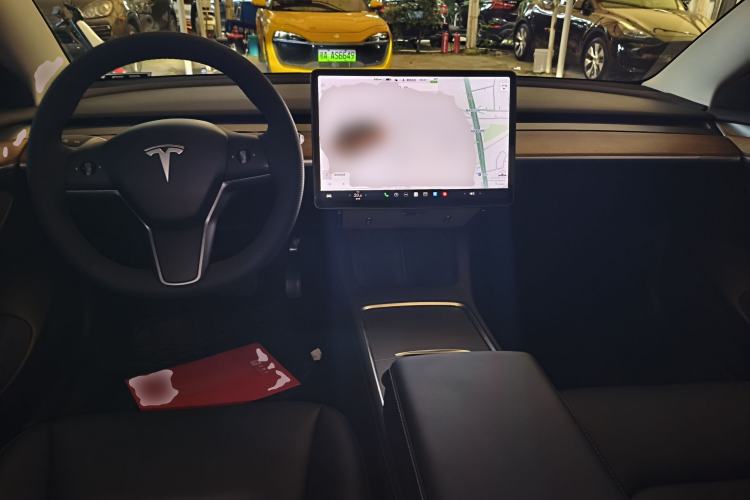 Used Tesla Model 3 2021 Standard Range Rear-Drive Upgraded Version Center Console