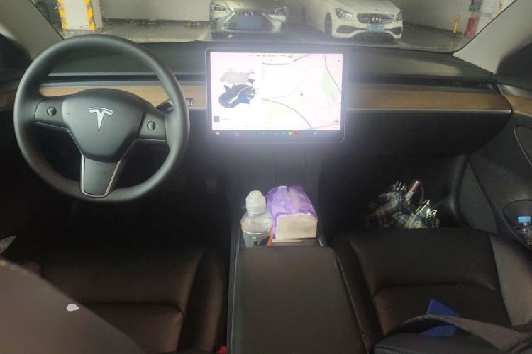 Used Tesla Model 3 2021 Standard Range Rear-Wheel Drive Upgraded Version 3D6 Center Console