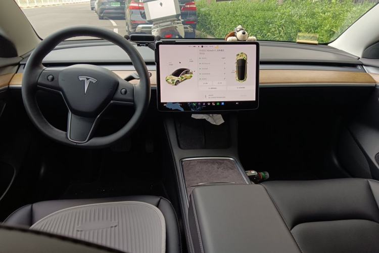 Used Tesla Model 3 2021 Standard Range Rear-Wheel Drive Upgraded Version 3D6 Center Console