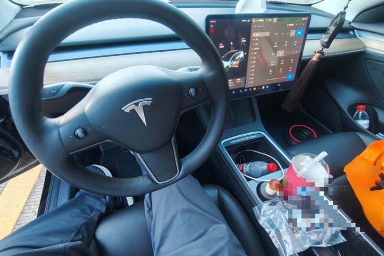 Used Tesla Model 3 2021 Performance High-Performance All-Wheel-Drive Version Center Console
