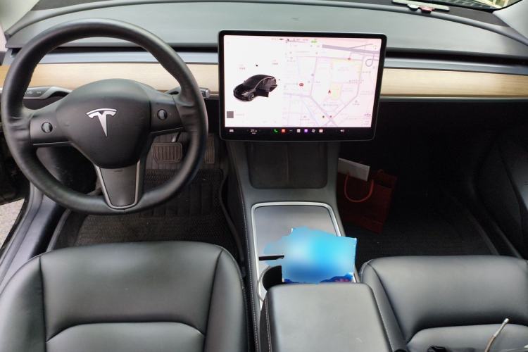 Used Tesla Model 3 2021 Standard Range Rear-Wheel Drive Upgraded Version 3D6 Center Console