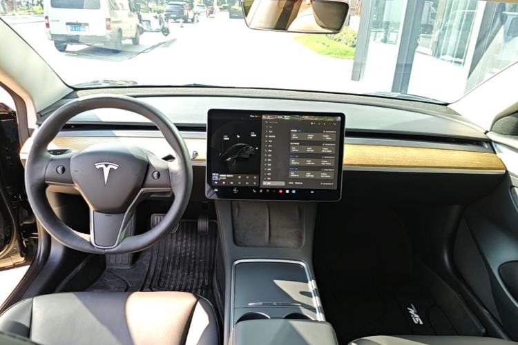 Used Tesla Model 3 2021 Revised Version Standard Range Rear-Wheel Drive Upgraded Edition 3D1 Center Console