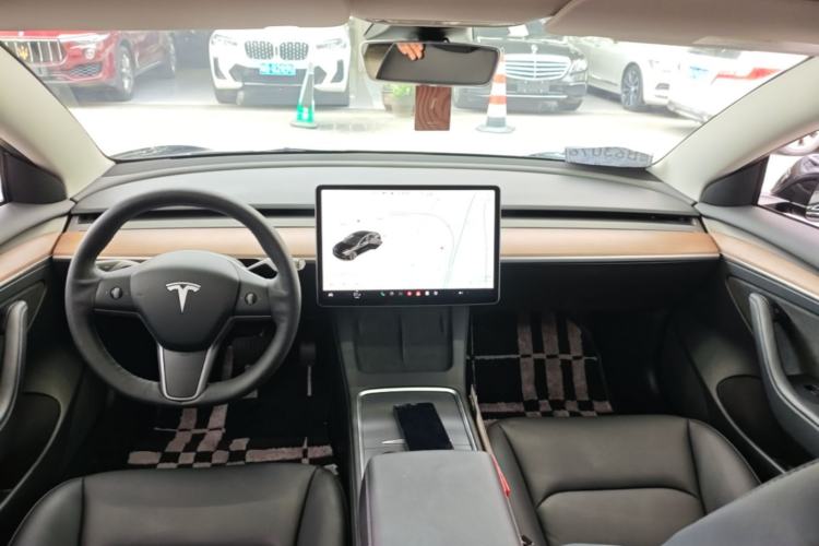 Used Tesla Model 3 2021 Revised Version Standard Range Rear-Wheel Drive Upgraded Edition 3D1 Center Console