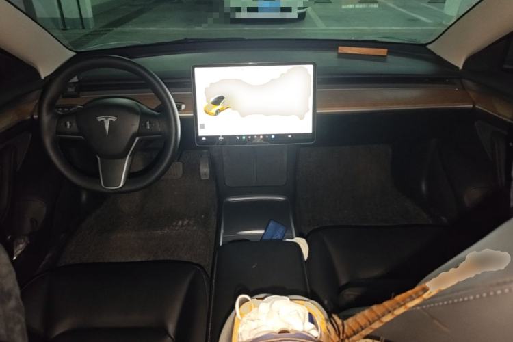 Used Tesla Model 3 2021 Revised Version Standard Range Rear-Wheel Drive Upgraded Edition 3D1 Center Console