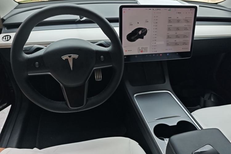 Used Tesla Model 3 2021 Performance High-Performance All-Wheel-Drive Version Center Console