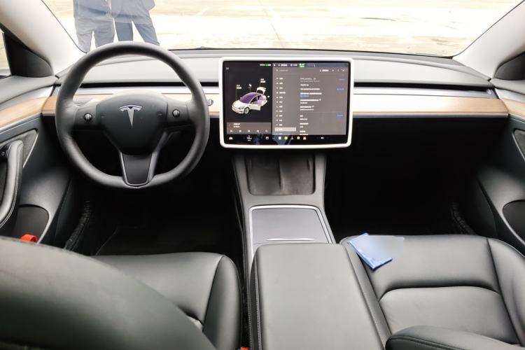 Used Tesla Model 3 2021 Revised Version Standard Range Rear-Wheel Drive Upgraded Edition 3D1 Center Console