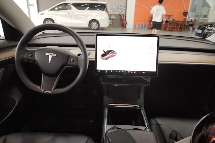 Used Tesla Model 3 2021 Standard Range Rear-Wheel Drive Upgraded Version 3D6 Center Console