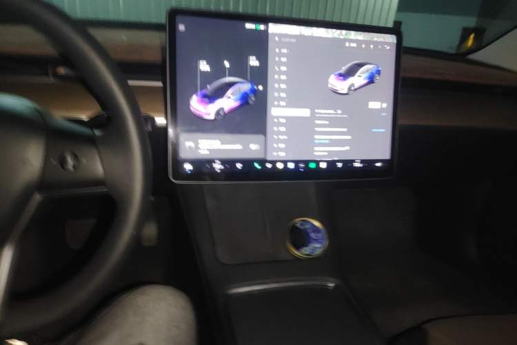 Used Tesla Model 3 2021 Standard Range Rear-Drive Upgraded Version Center Console