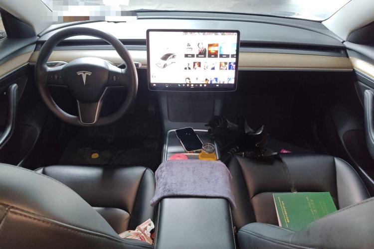 Used Tesla Model 3 2021 Standard Range Rear-Wheel Drive Upgraded Version 3D6 Center Console