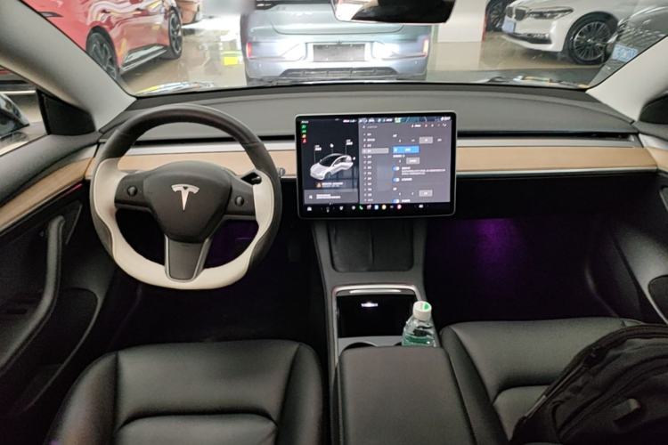 Used Tesla Model 3 2021 Standard Range Rear-Wheel Drive Upgraded Version 3D6 Center Console