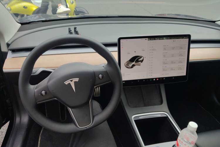 Used Tesla Model 3 2021 Performance High-Performance All-Wheel-Drive Version 3D6 Center Console