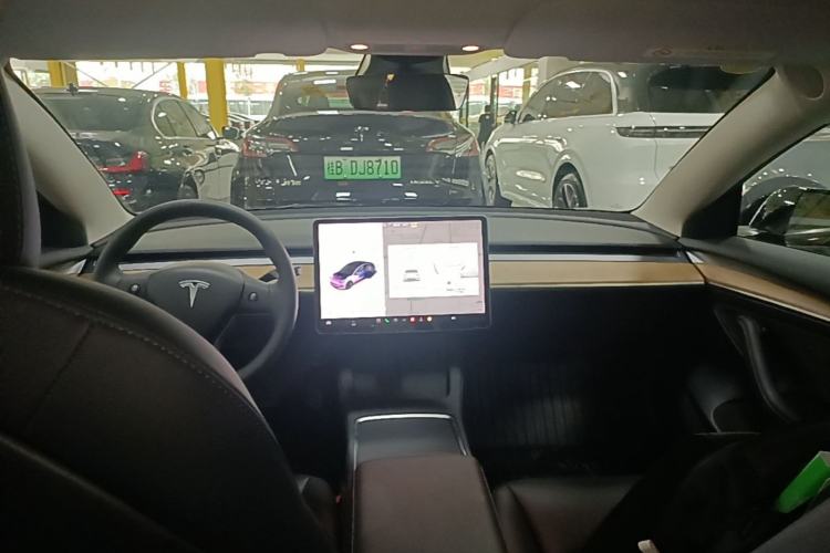 Used Tesla Model 3 2021 Revised Version Standard Range Rear-Wheel Drive Upgraded Edition 3D1 Center Console