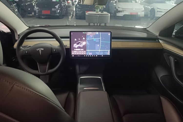 Used Tesla Model 3 2021 Revised Version Standard Range Rear-Wheel Drive Upgraded Edition 3D1 Center Console