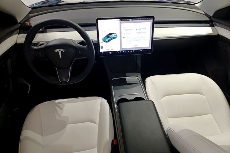 Used Tesla Model 3 2021 Revised Version Standard Range Rear-Wheel Drive Upgraded Edition 3D1 Center Console