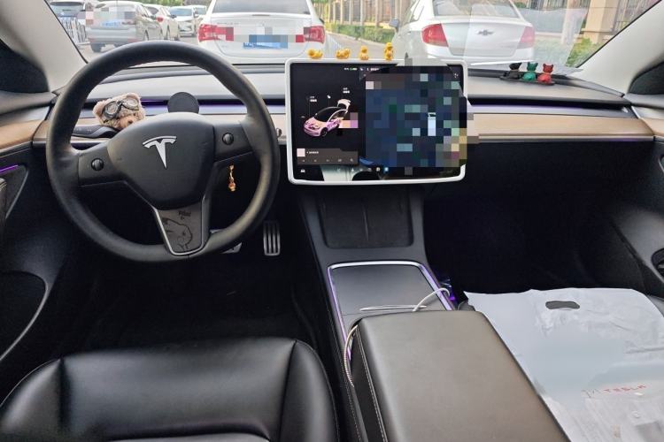 Used Tesla Model 3 2021 Performance High-Performance All-Wheel-Drive Version Center Console