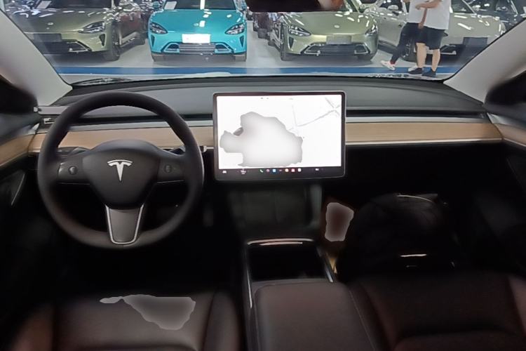 Used Tesla Model 3 2021 Revised Version Standard Range Rear-Wheel Drive Upgraded Edition 3D1 Center Console
