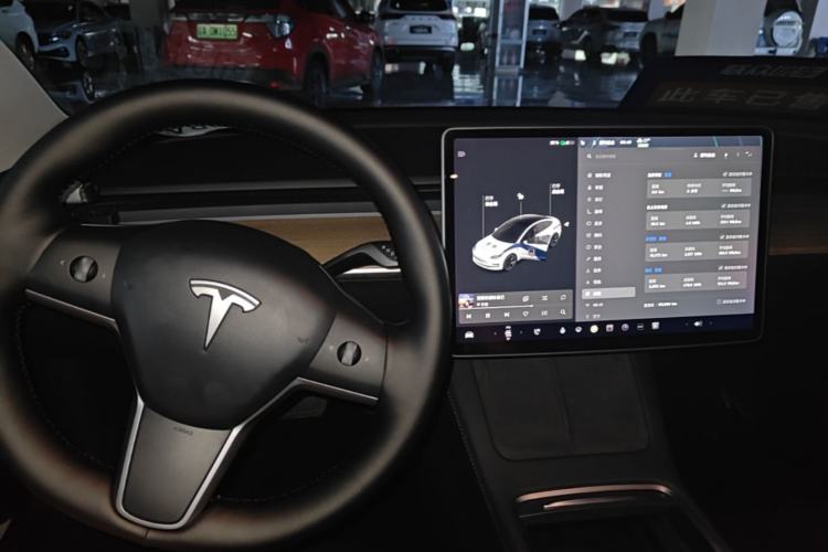 Used Tesla Model 3 2021 Standard Range Rear-Wheel Drive Upgraded Version 3D6 Center Console