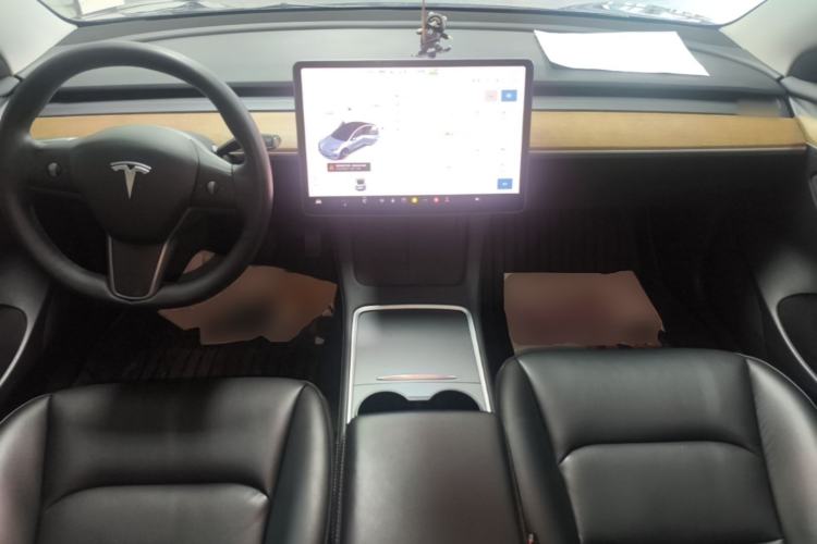 Used Tesla Model 3 2021 Revised Version Standard Range Rear-Wheel Drive Upgraded Edition 3D1 Center Console