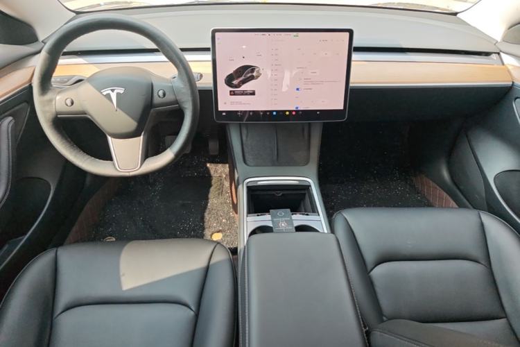 Used Tesla Model 3 2021 Standard Range Rear-Wheel Drive Upgraded Version 3D6 Center Console