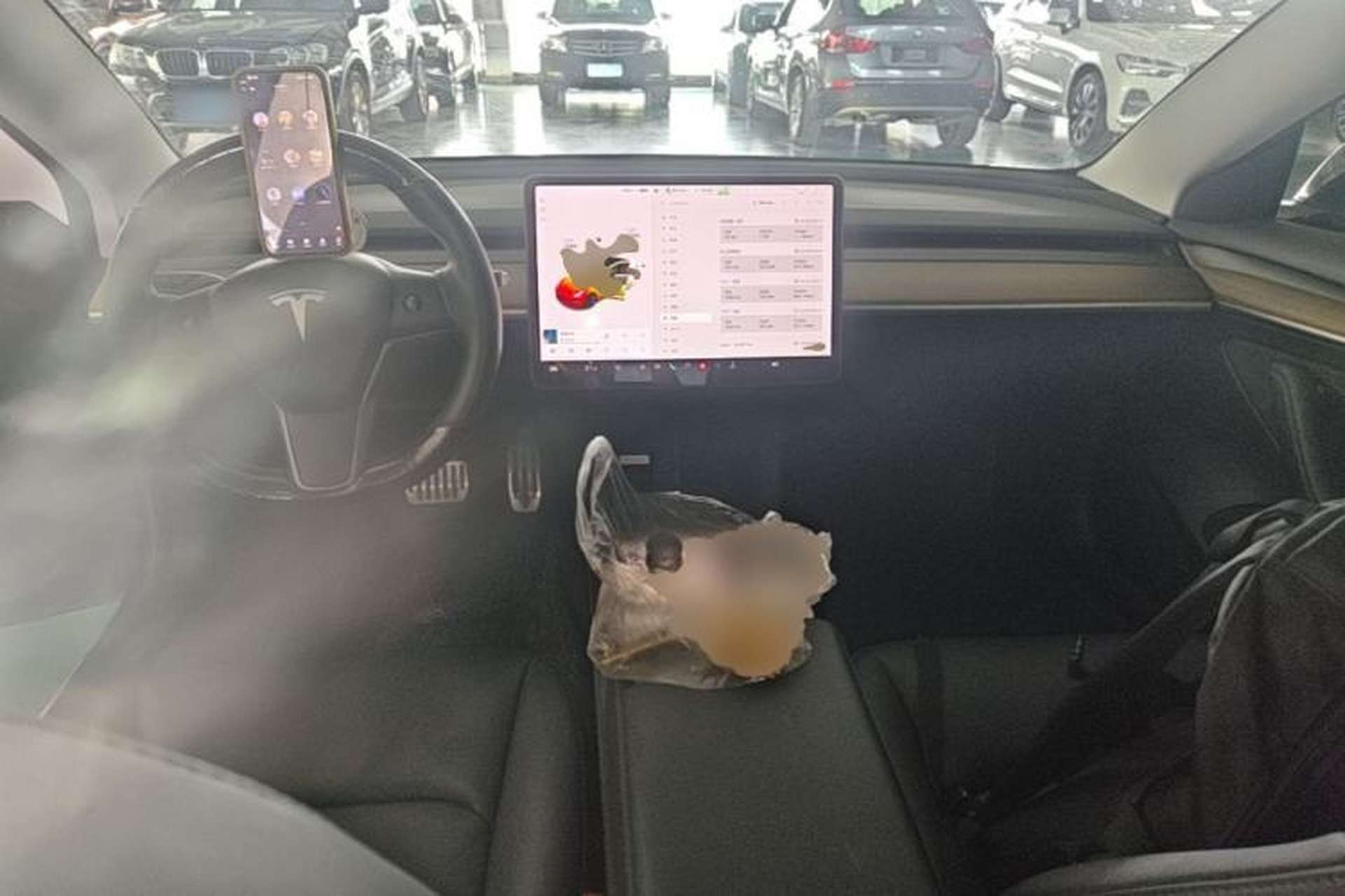 Used Tesla Model 3 2021 Standard Range Rear-Drive Upgraded Version Center Console