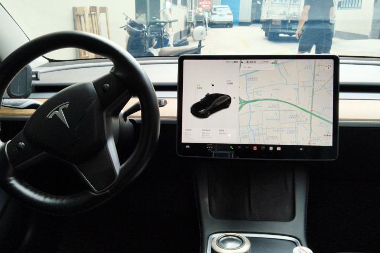 Used Tesla Model 3 2021 Standard Range Rear-Wheel Drive Upgraded Version 3D6 Center Console