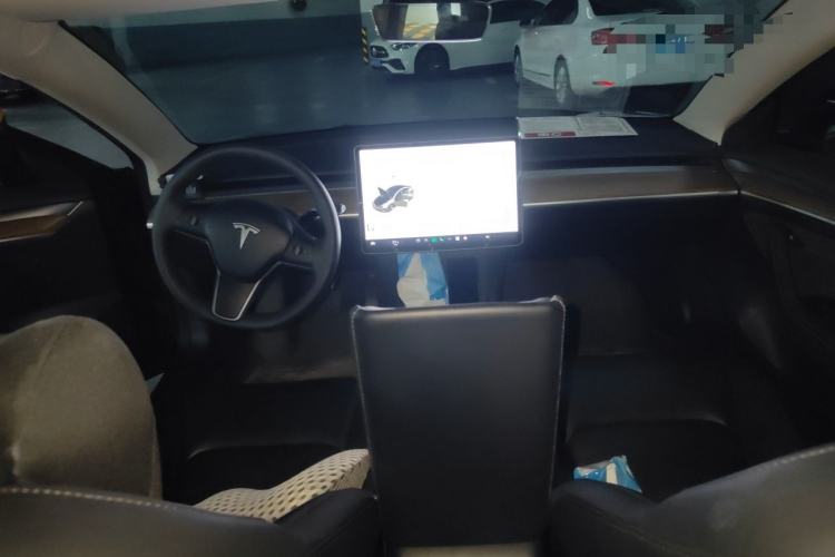 Used Tesla Model 3 2021 Revised Version Standard Range Rear-Wheel Drive Upgraded Edition 3D1 Center Console