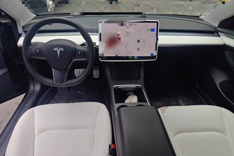 Used Tesla Model 3 2021 Performance High-Performance All-Wheel-Drive Version Center Console