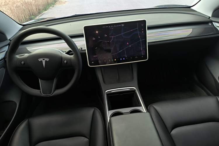 Used Tesla Model 3 2021 Standard Range Rear-Wheel Drive Upgraded Version 3D6 Center Console