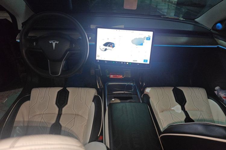 Used Tesla Model 3 2021 Revised Version Standard Range Rear-Wheel Drive Upgraded Edition 3D1 Center Console