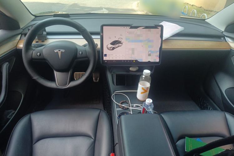 Used Tesla Model 3 2021 Standard Range Rear-Wheel Drive Upgraded Version 3D6 Center Console