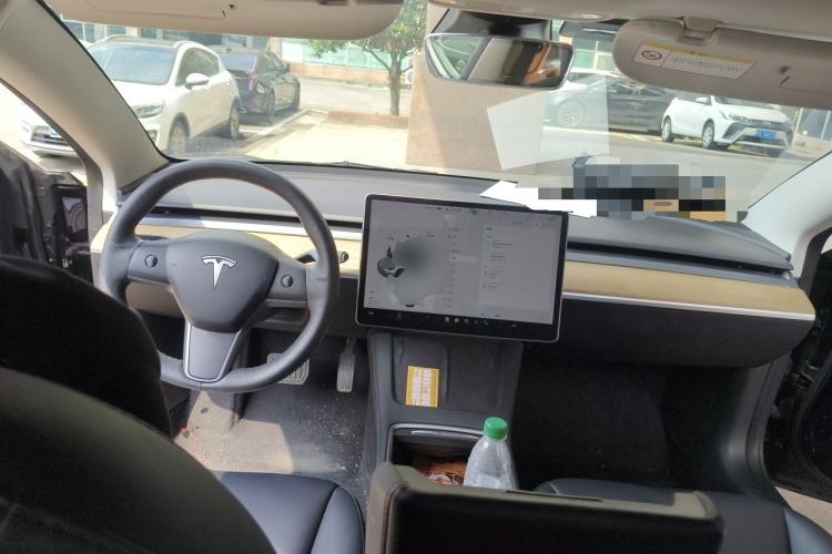 Used Tesla Model 3 2021 Revised Version Standard Range Rear-Wheel Drive Upgraded Edition 3D1 Center Console