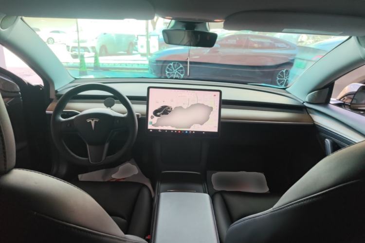 Used Tesla Model 3 2021 Revised Version Standard Range Rear-Wheel Drive Upgraded Edition 3D1 Center Console