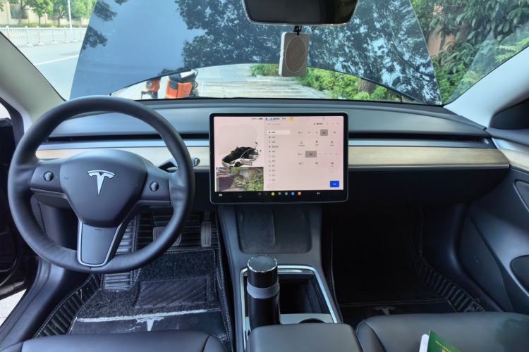 Used Tesla Model 3 2021 Standard Range Rear-Wheel Drive Upgraded Version 3D6 Center Console