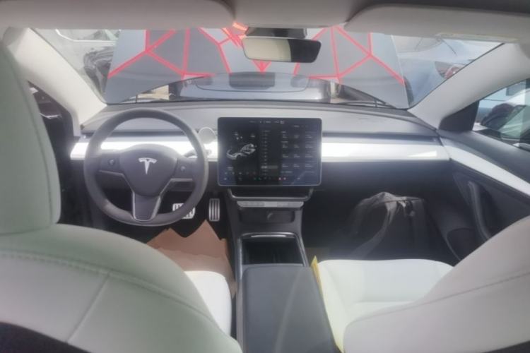 Used Tesla Model 3 2021 Performance High-Performance All-Wheel-Drive Version 3D6 Center Console