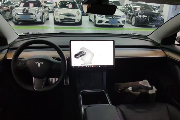 Used Tesla Model 3 2021 Revised Version Standard Range Rear-Wheel Drive Upgraded Edition 3D1 Center Console