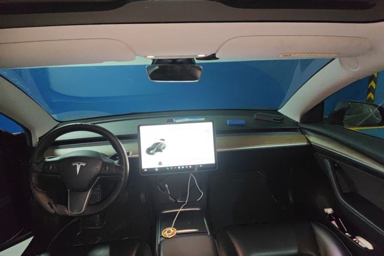 Used Tesla Model 3 2021 Revised Version Standard Range Rear-Wheel Drive Upgraded Edition 3D1 Center Console