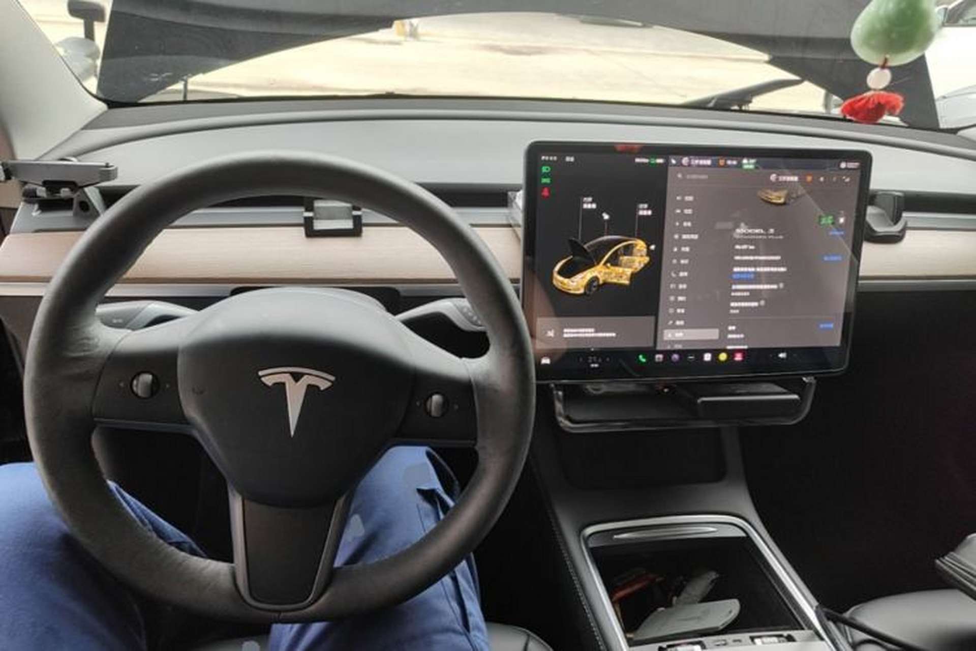 Used Tesla Model 3 2021 Standard Range Rear-Drive Upgraded Version Center Console