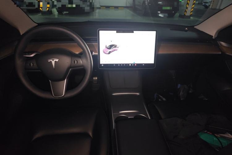 Used Tesla Model 3 2021 Standard Range Rear-Wheel Drive Upgraded Version 3D6 Center Console
