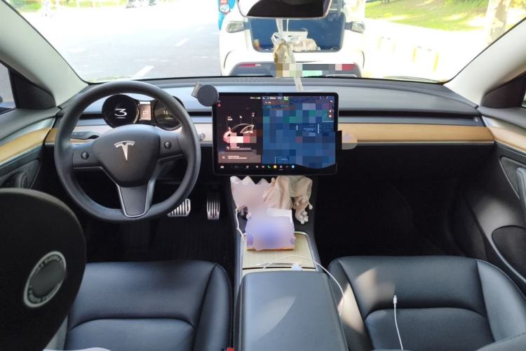 Used Tesla Model 3 2021 Revised Version Standard Range Rear-Wheel Drive Upgraded Edition 3D1 Center Console