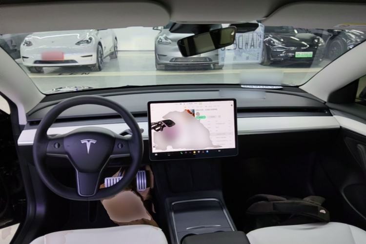 Used Tesla Model 3 2021 Performance High-Performance All-Wheel-Drive Version 3D6 Center Console