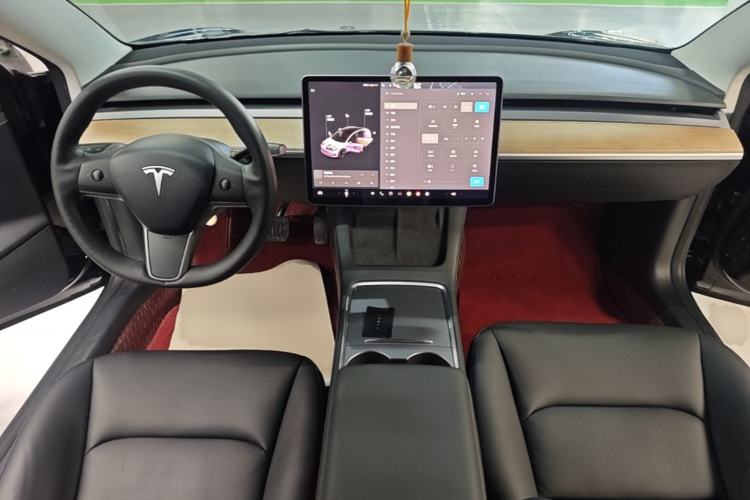 Used Tesla Model 3 2021 Revised Version Standard Range Rear-Wheel Drive Upgraded Edition 3D1 Center Console